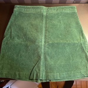 Corduroy Forever 21 Green Skirt Women’s